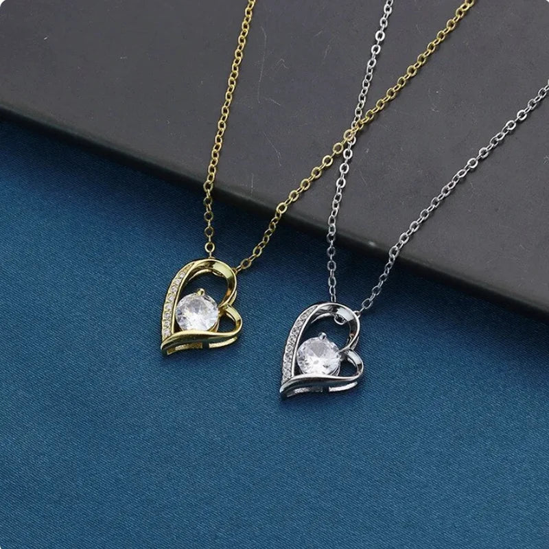 To my Queen – Love Heart Necklace