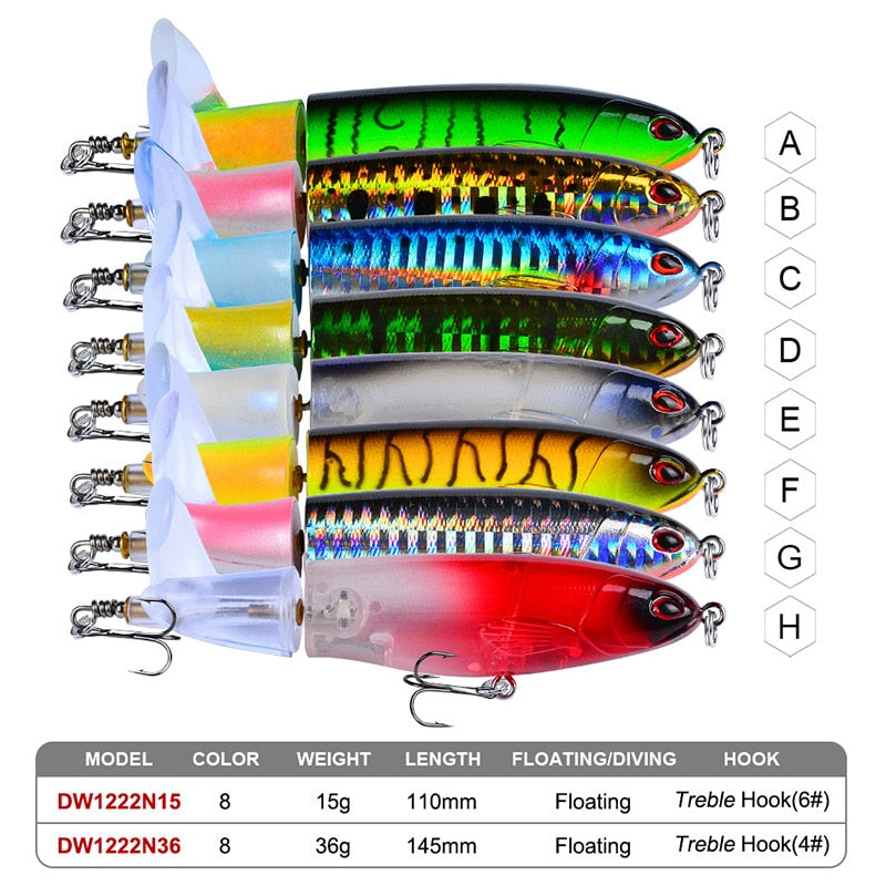 Propeller Surface Artificial Fake Bait