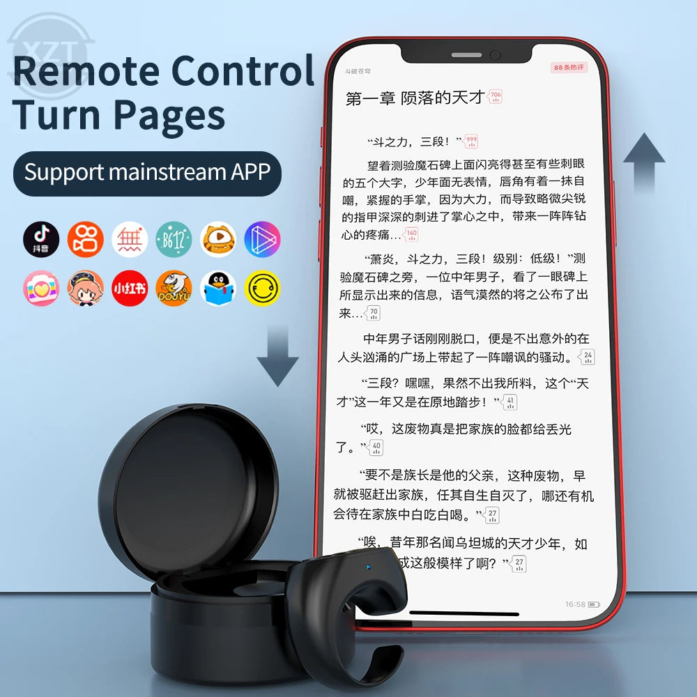 Fingertip Wireless Bluetooth Remote Control