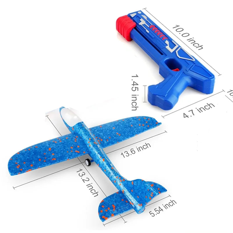 3 Packs Airplane Launcher Toys