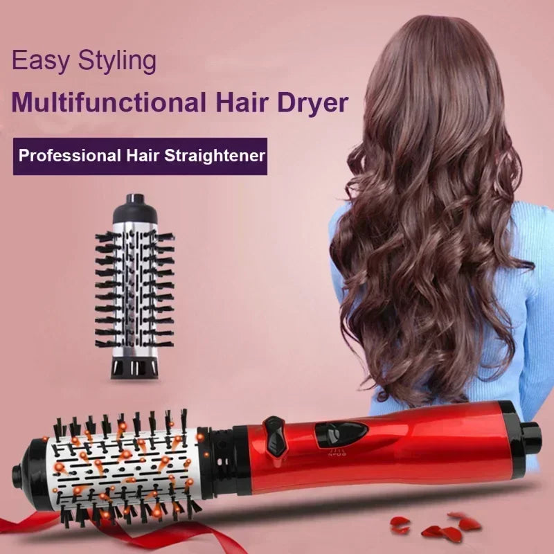 3-in-1 Hot Air Styler and Rotating Hair Dryer for Dry hair, curl hair, straighten hair