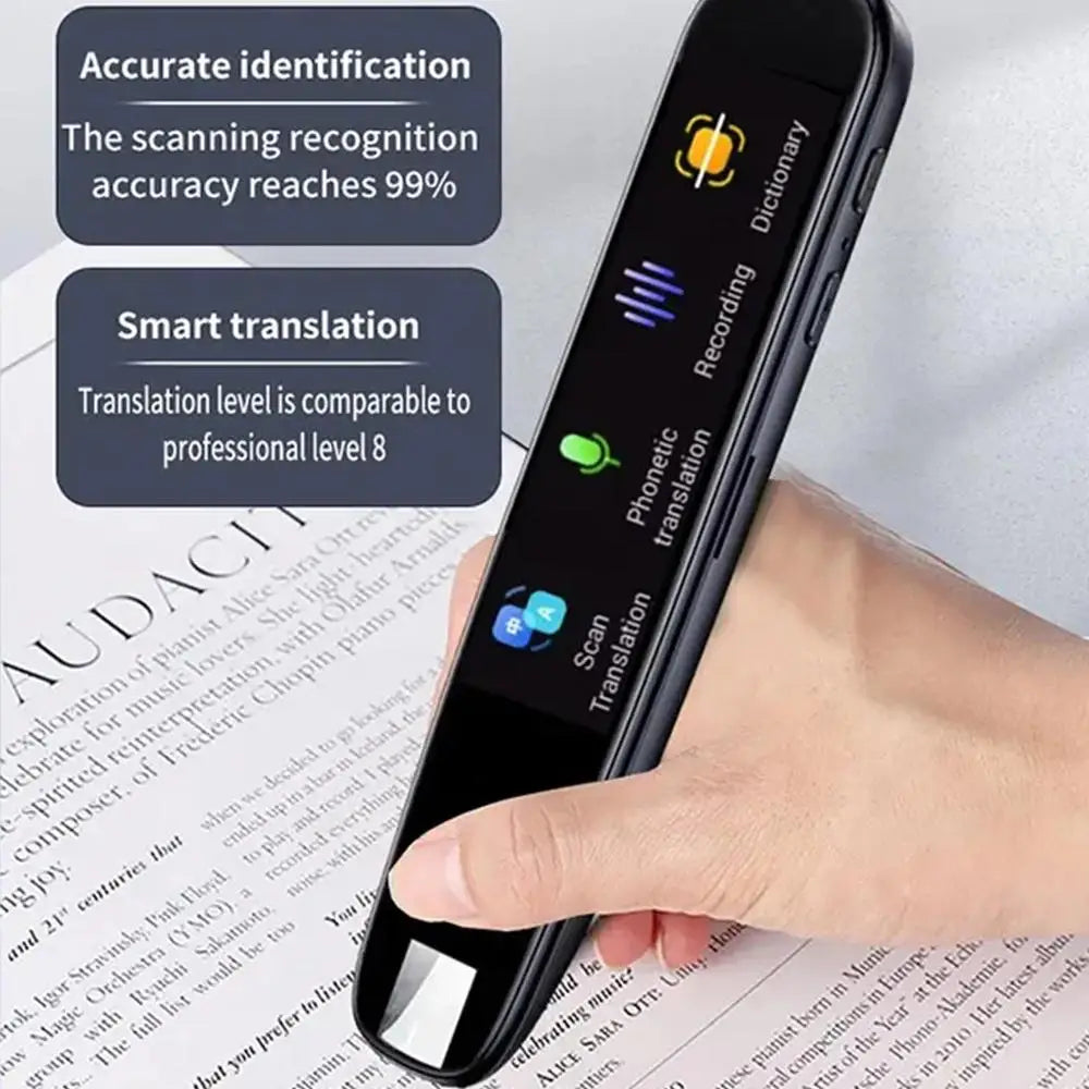 112 Language Translation Scanning Reading Pen