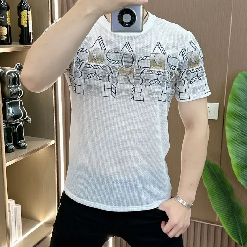 Men's Summer Printed T-Shirt