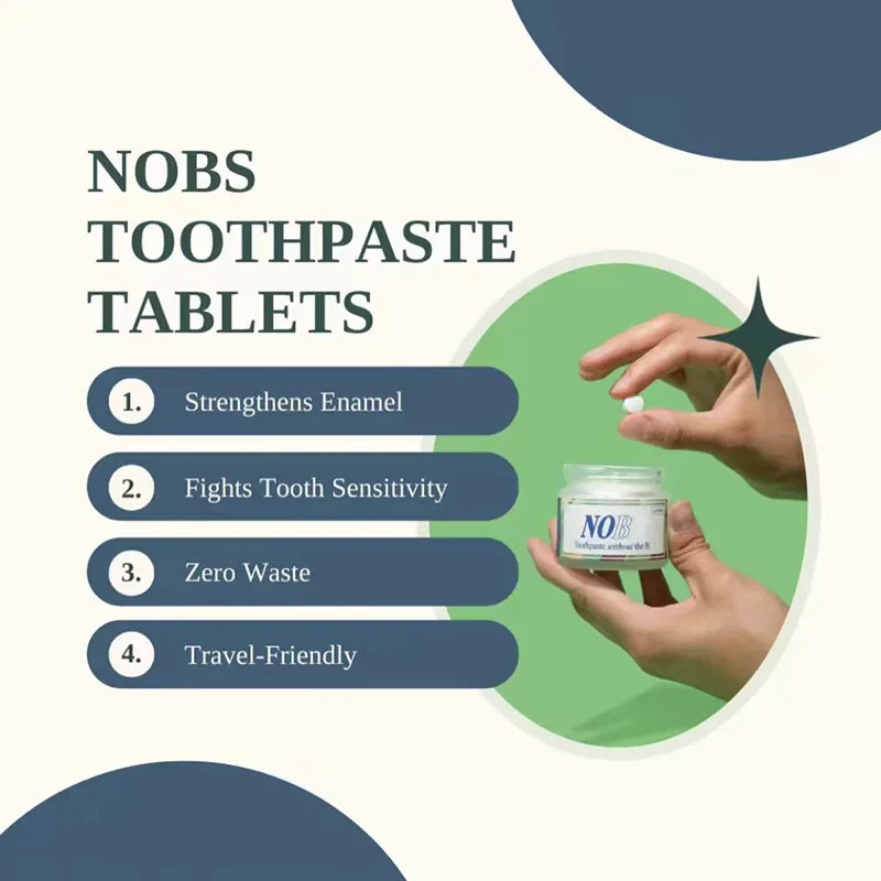 NOBS TOOTHPASTE TABLETS