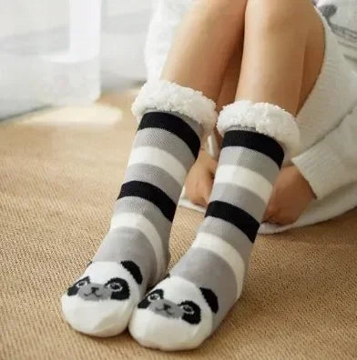 Ultra-thick Cashmere Slipper Home Socks