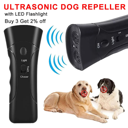 Dual Sensor Ultrasonic Anti Barking Device