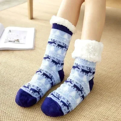 Ultra-thick Cashmere Slipper Home Socks