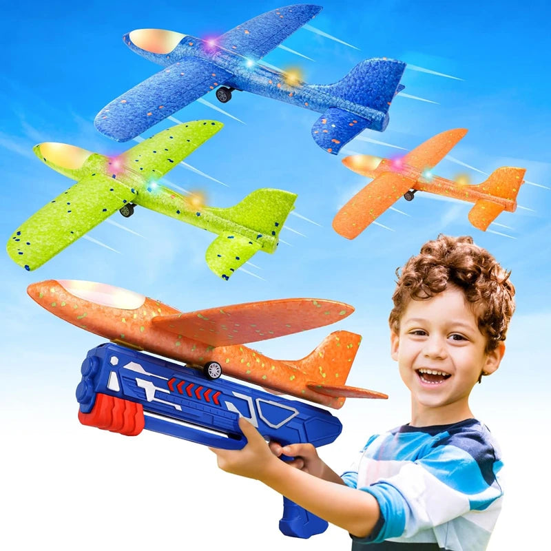 3 Packs Airplane Launcher Toys