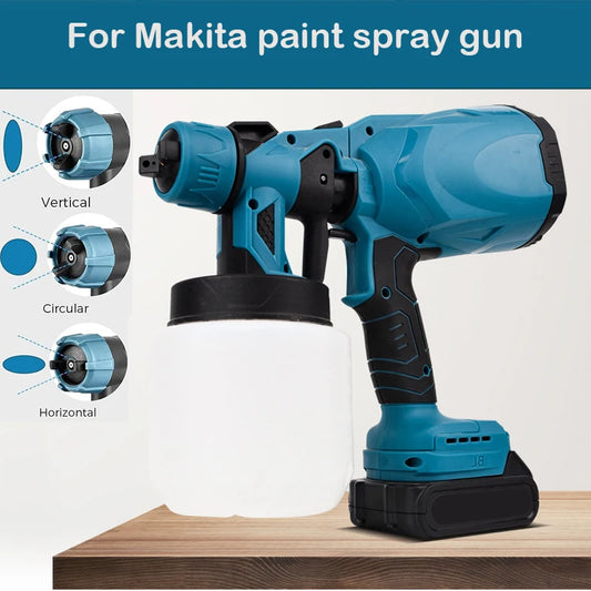 Cordless high pressure paint sprayer