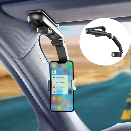 Rotatable and Retractable Car Phone Holder