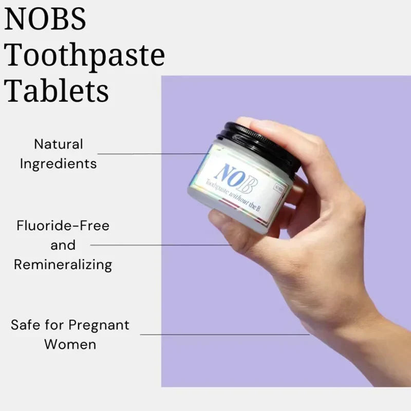 NOBS TOOTHPASTE TABLETS