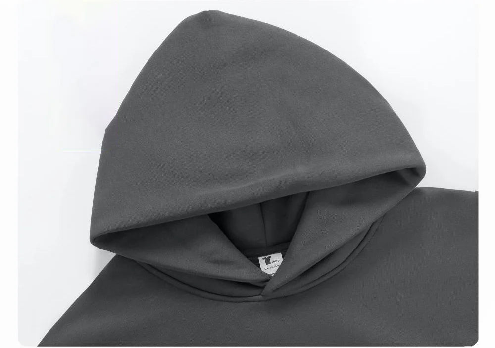 2025 Trends Double layer hooded sweatshirt