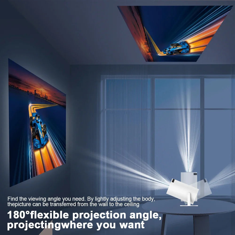 4K FHD 1080P Supported Projector