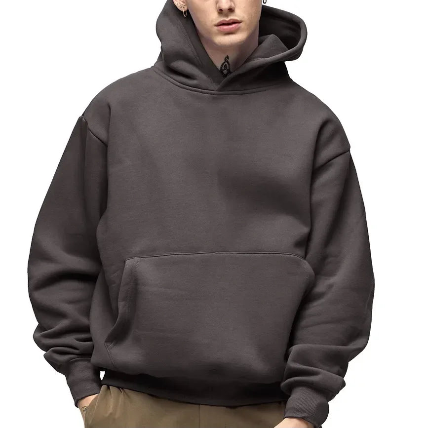 2025 Trends Double layer hooded sweatshirt