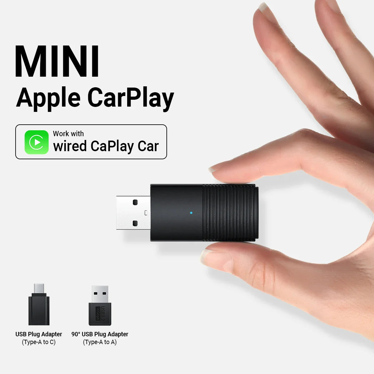 Mini Wireless CarPlay/Android Auto Adapter