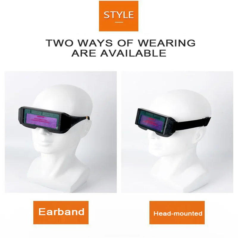 Auto Dimming Welding Glasses