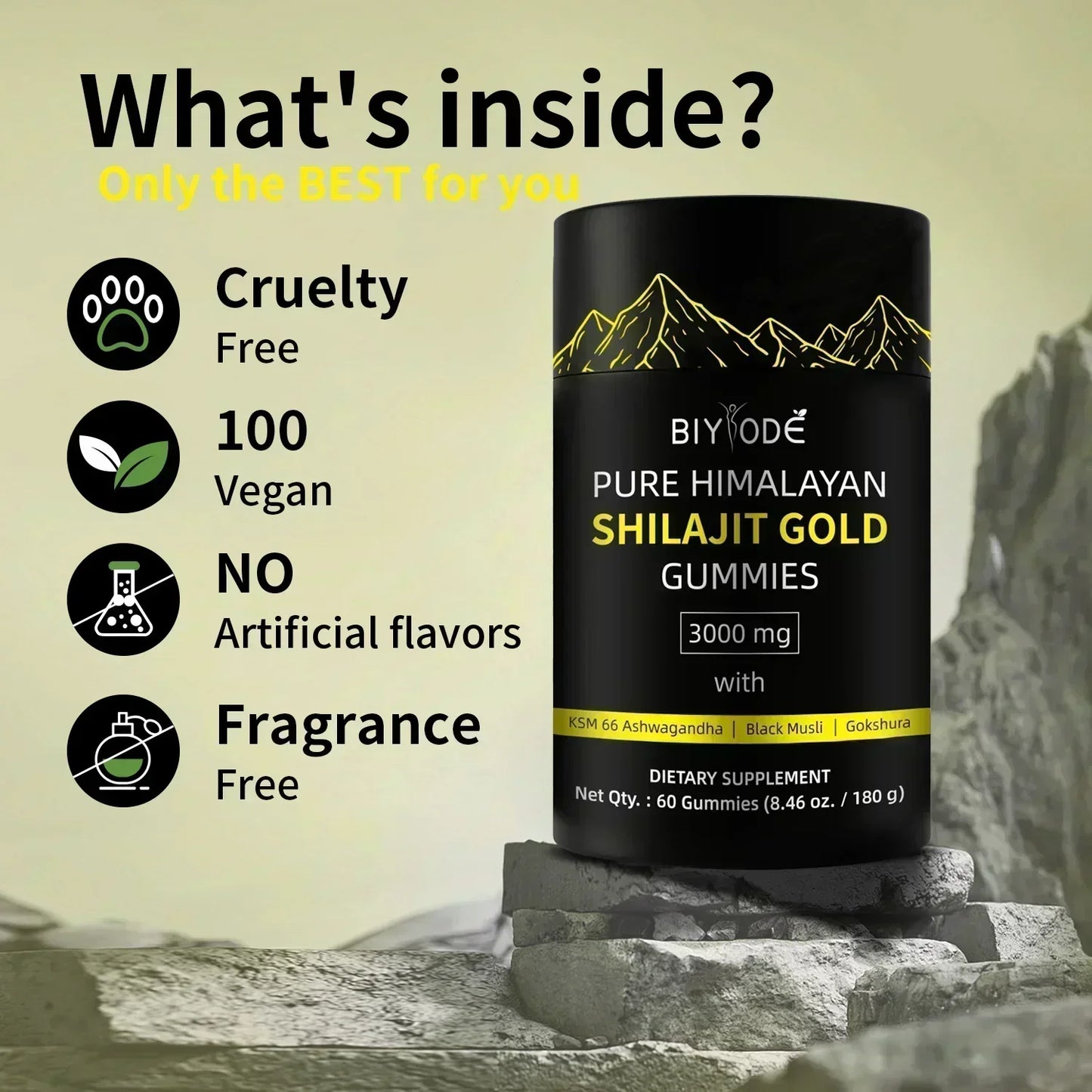 100% SHILAJIT GUMMY