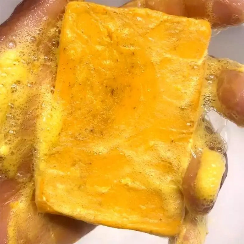 Turmeric And Citric Acid Handmade Cold Soap