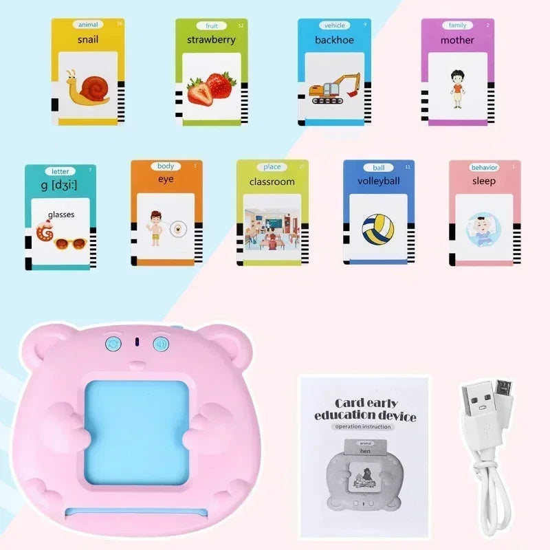 Talking Flash Cards Educational Toys