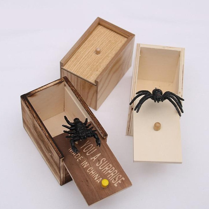 Spider Prank Surprise Box