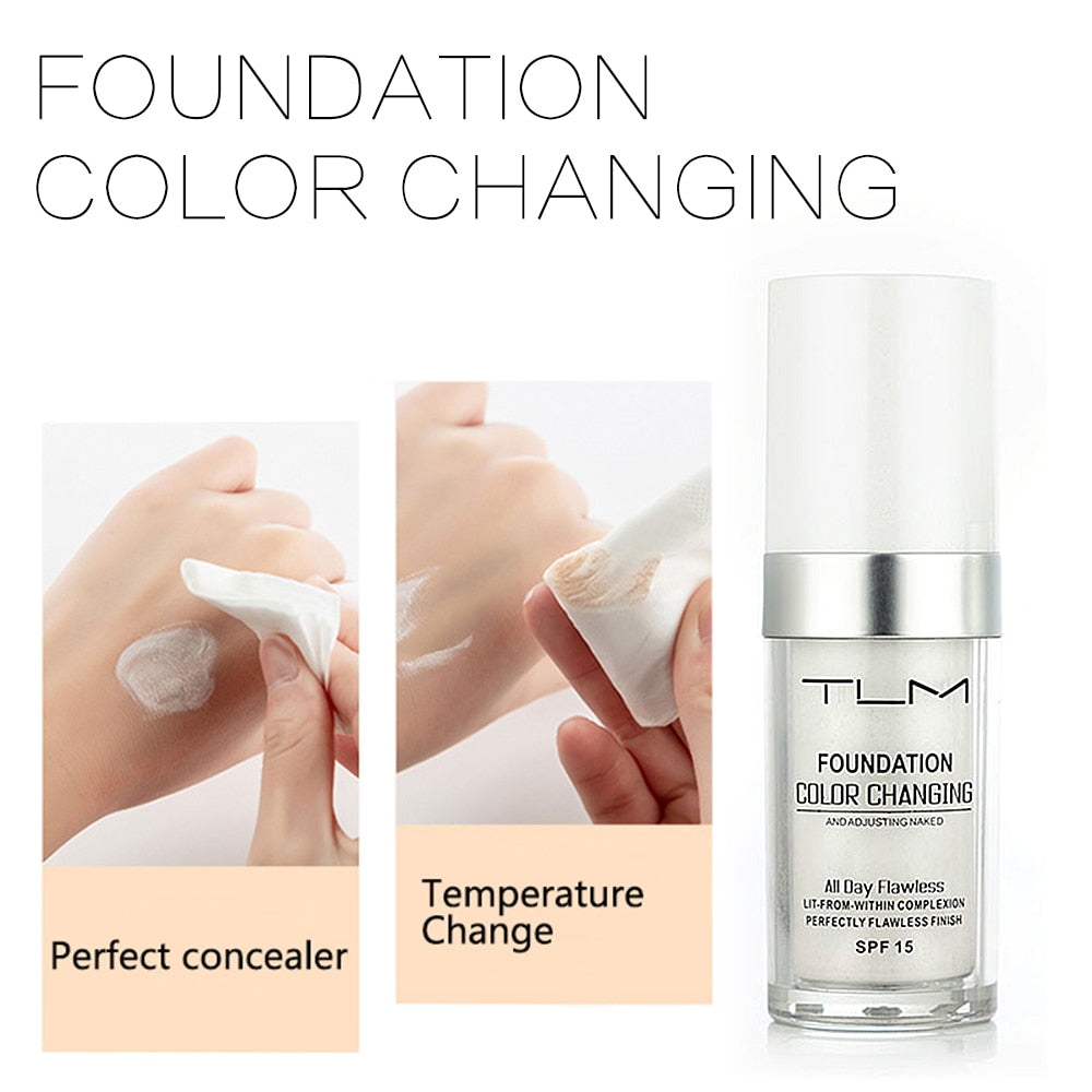 Colour Changing Mature Skin Foundation