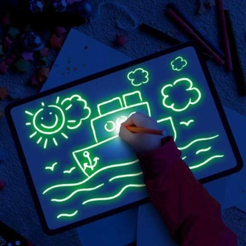 Light Drawing- Fun And Developing Toy & Luminous Pen