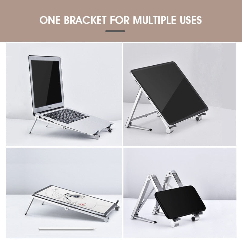 3-IN-1 Multi-Functional HOLDER FOR LAPTOP/PAD /MOBILE PHONE