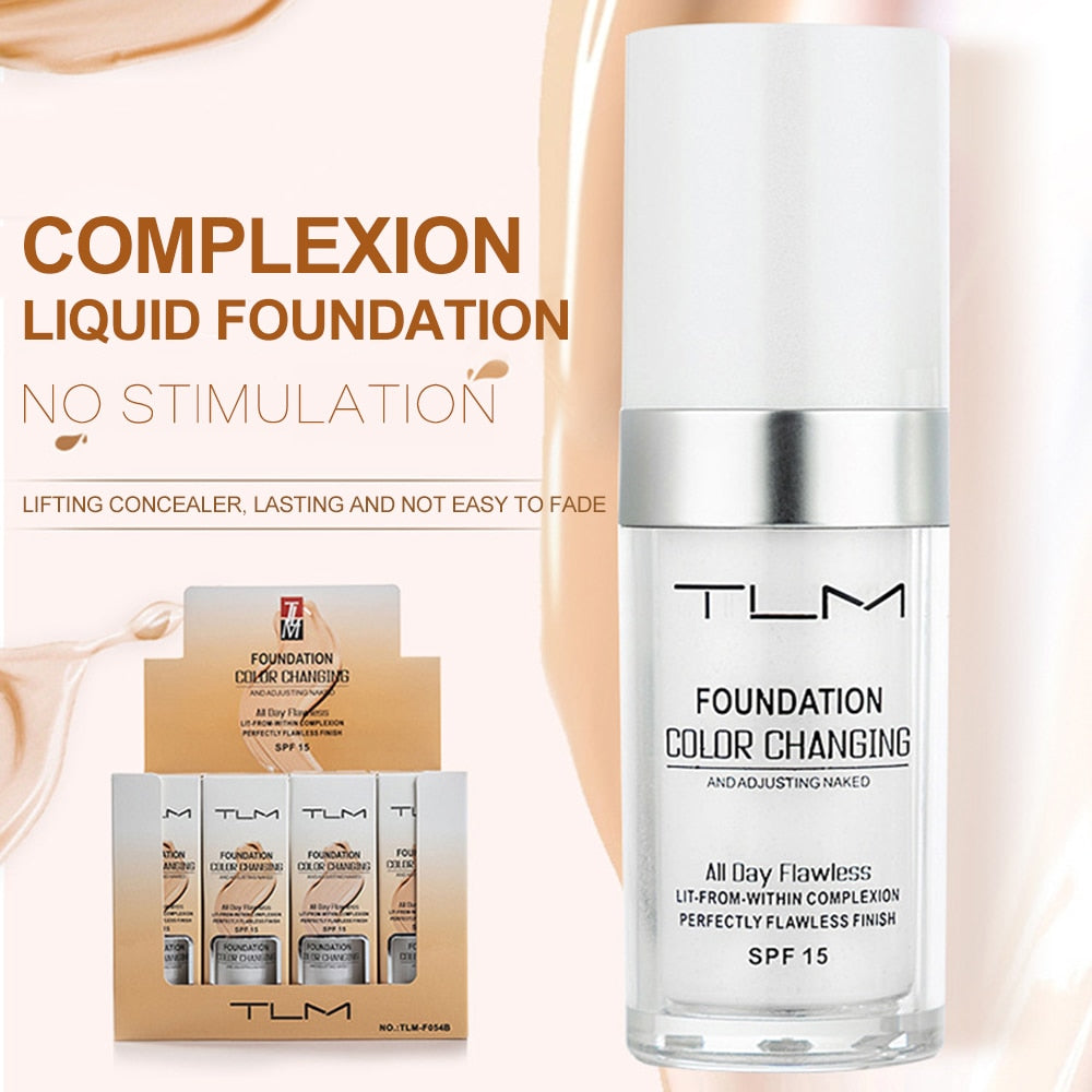 Colour Changing Mature Skin Foundation