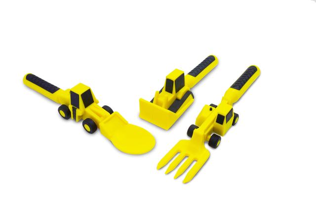 Construction Plate & Utensils