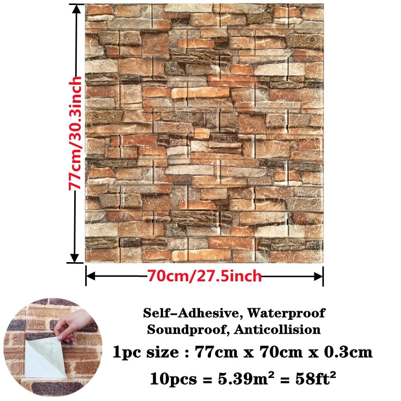 Vintage BackSplash Tile (10 PCS)