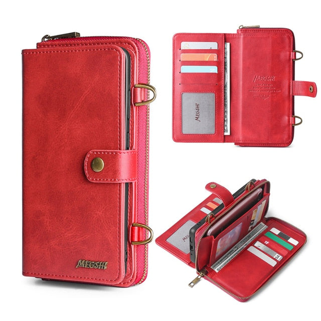 Messenger Bag Style iPhone Multifunctional Protective Case