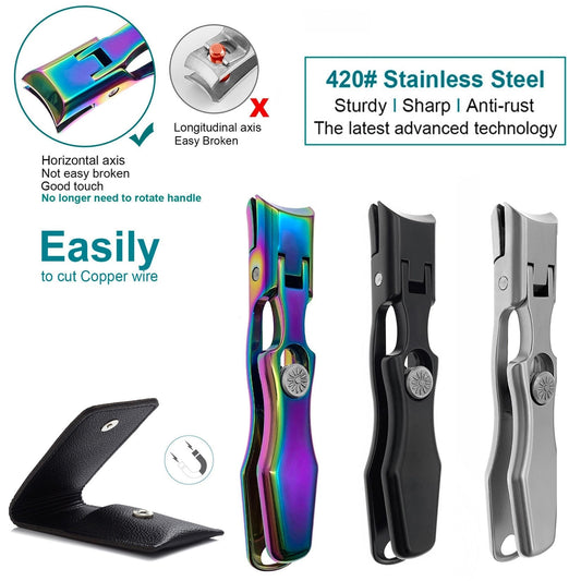 Ultra Sharp Stainless Steel Nail Clippers