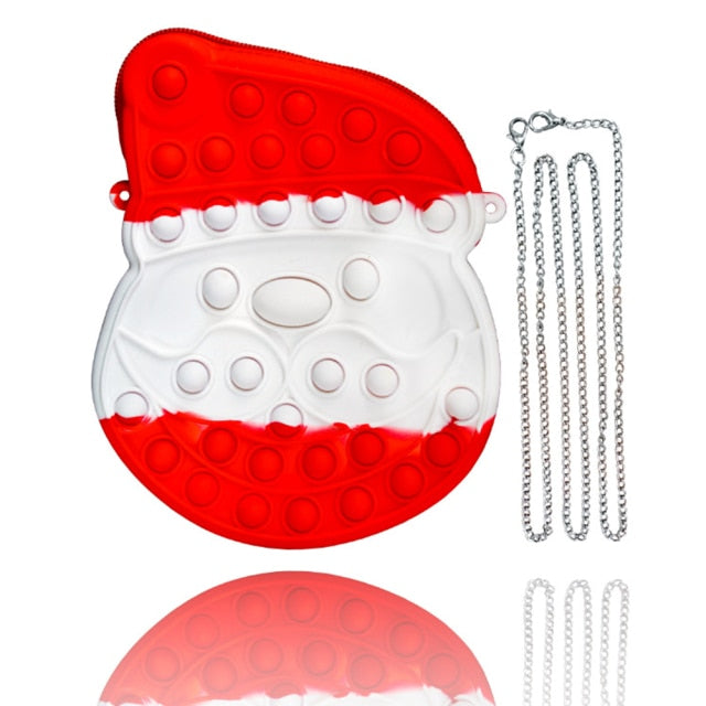 3D Christmas Pop Bubble Toy