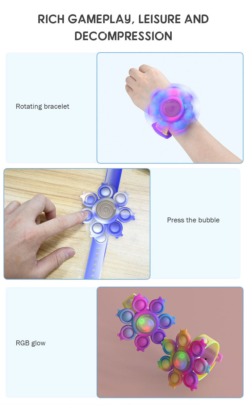 Spinning Pop Bubble Bracelet