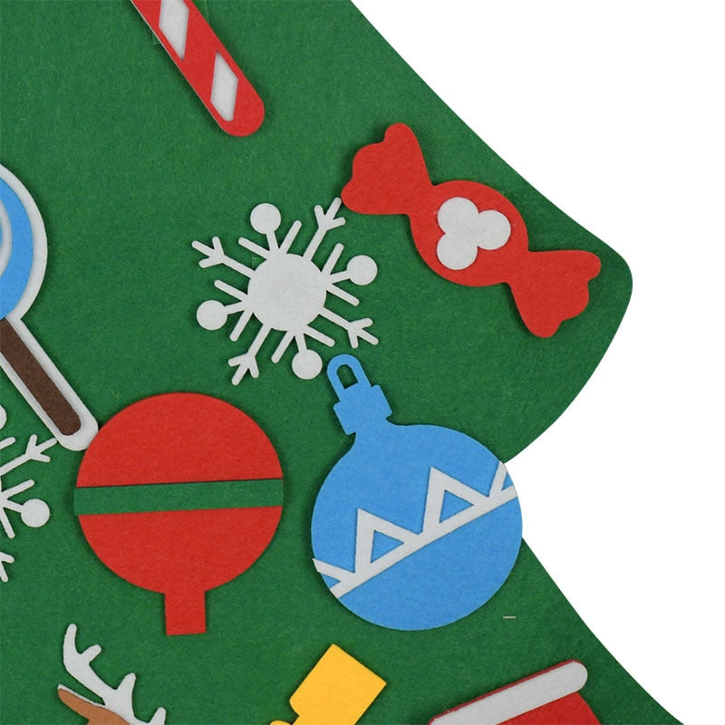 Interactive Felt Christmas Tree