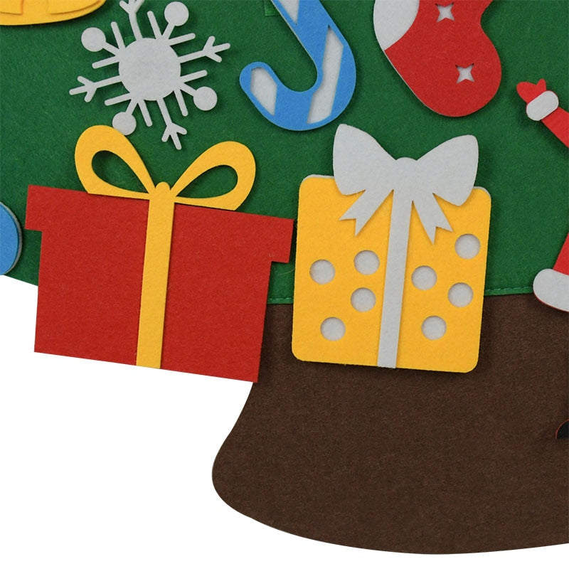 Interactive Felt Christmas Tree