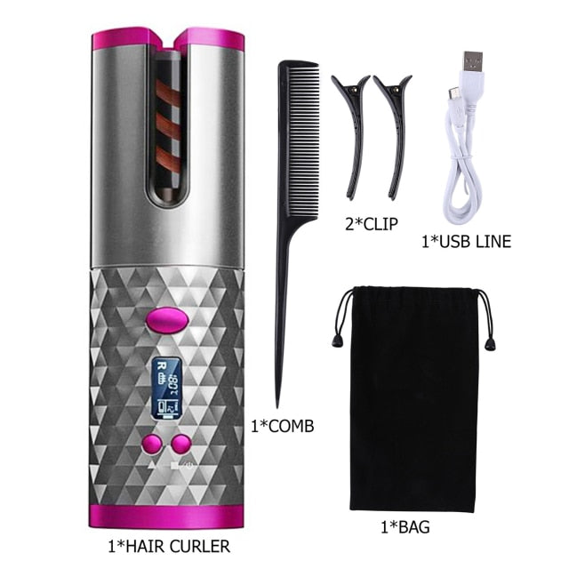 Cordless Automatic Hair Curler