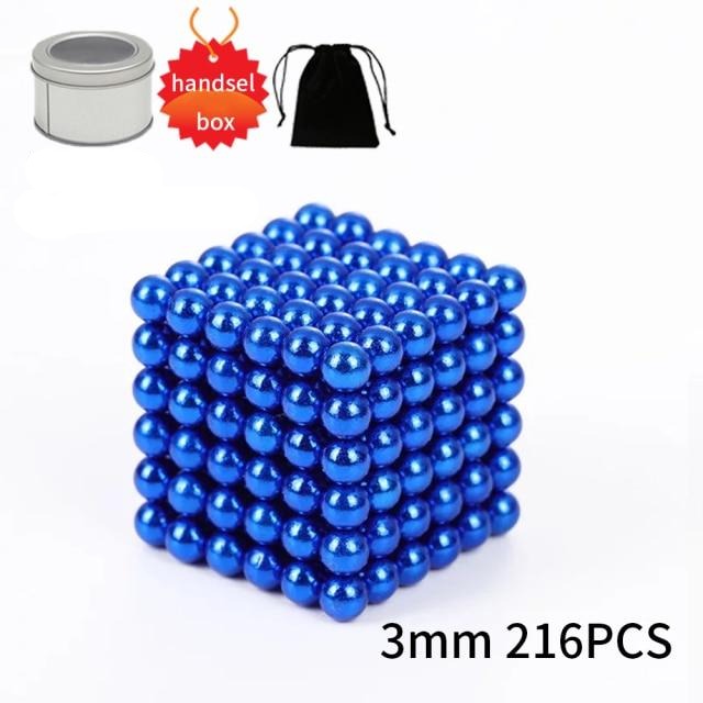 Multi Colored DigitDots 216 Pcs Magnetic Balls