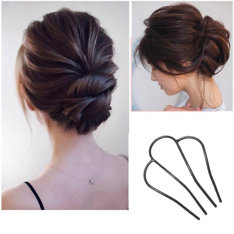 Messy Bun Hair Pin Clip